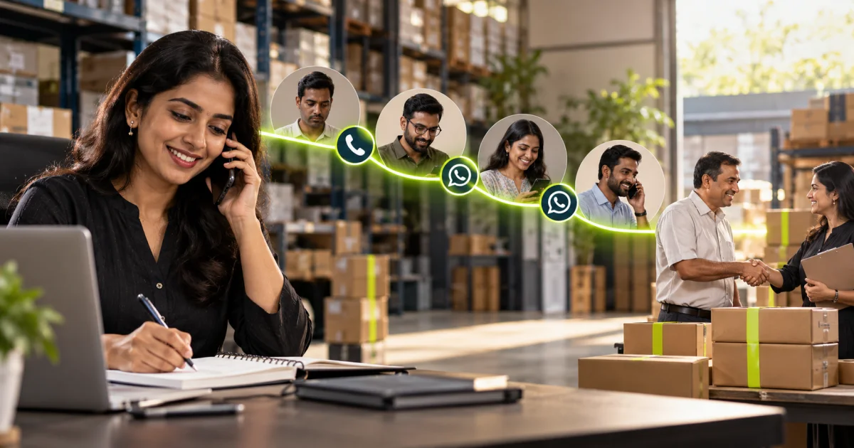 Editorial illustration: Proven CRM Follow-Up Scripts for Small Businesses That Get Replies