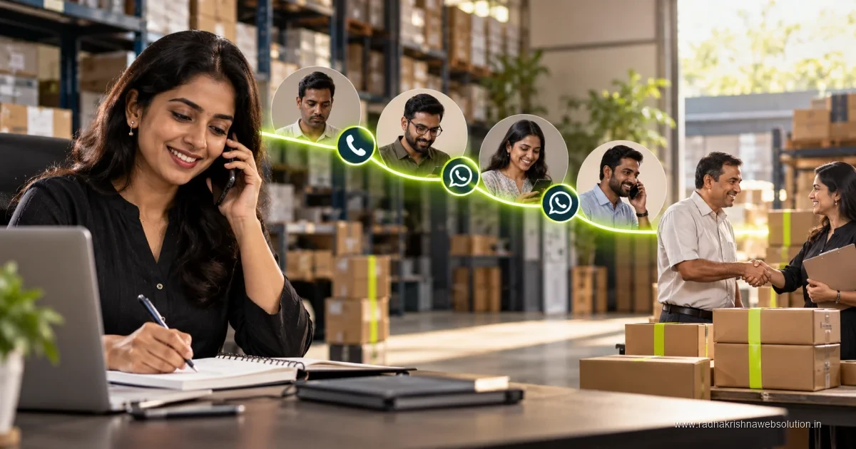 Editorial illustration: Proven CRM Follow-Up Scripts for Small Businesses That Get Replies