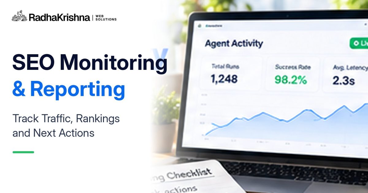 SEO monitoring and monthly reporting guide for small business websites